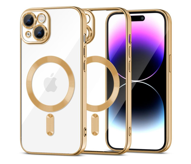 TECH-PROTECT MagShine Magsafe do iPhone 15 gold 9319456604054 - 1178522 - zdjęcie